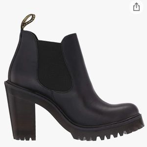 Dr. Martens Hurston Black Ankle Boots